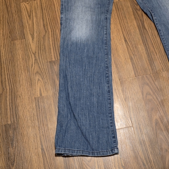 Vintage Guess Daredevil Bootcut Jeans Womens 30 Distressed Blue Denim E79 - Picture 2 of 15